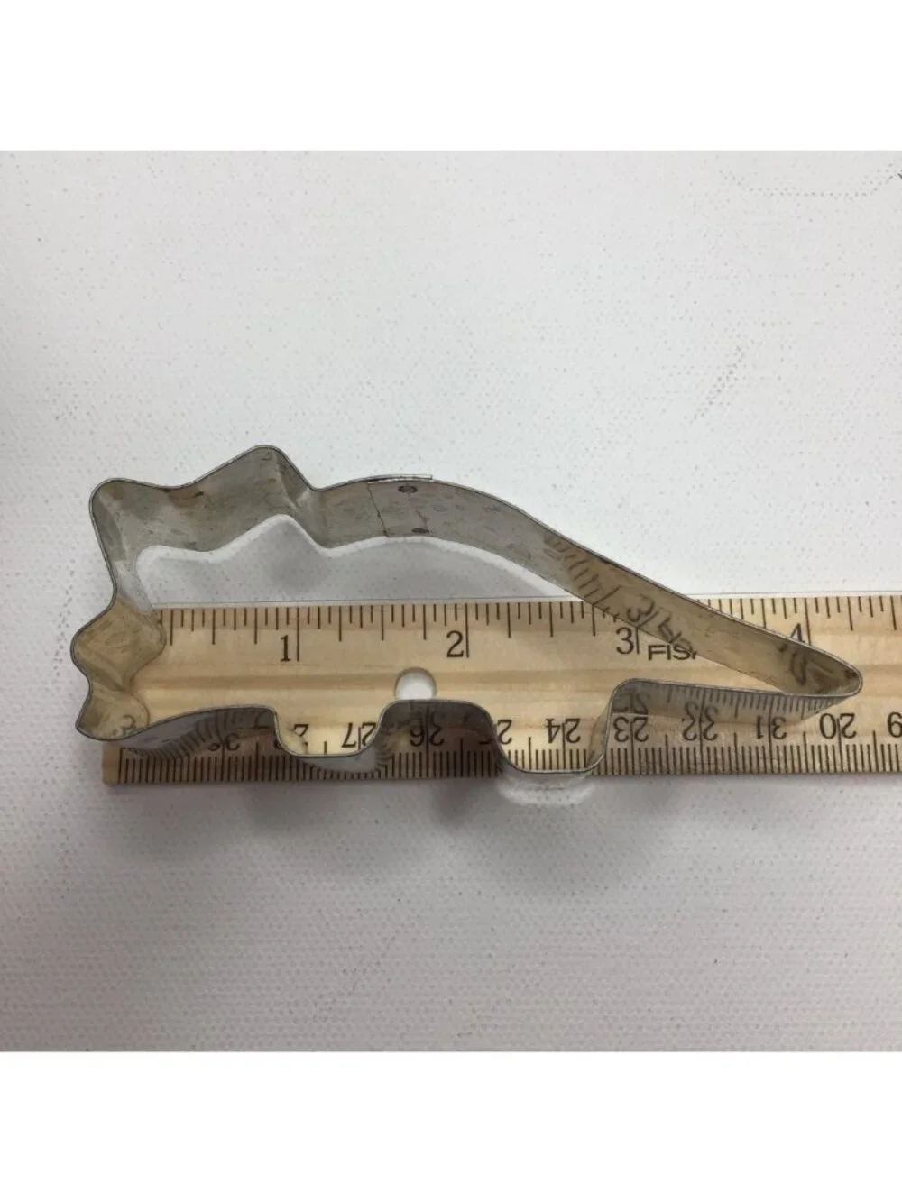 Set Of 6 Dinosaur & Dolphin Metal Cookie Cutters For Baking & Crafts